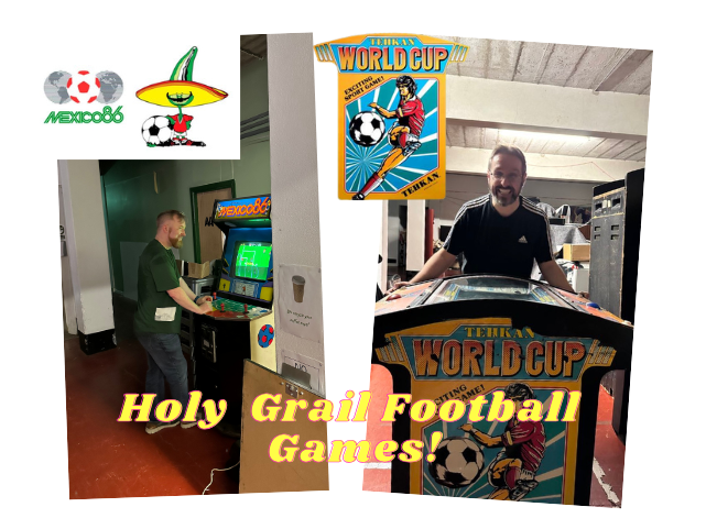 Holy Grail Football Arcade Games Part 1  - Mexico 86