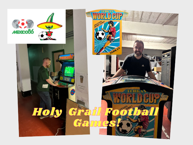 Holy Grail Football Arcade Games Part 1  - Mexico 86